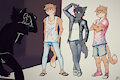 [c] fashion sesh with the boys