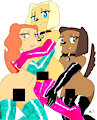 Sandy,Brandy and Tiffany by EROSART