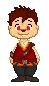 The Adventures Of Prince Flamus - Prince Flamus Sprite [ Basic Walking Animation ]