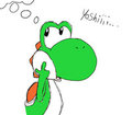 Thinking Yoshi