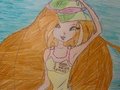 Flora en . . . la playa ? by FanaticAngelDeLaVerdad
