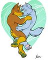 Yuri and his dobie by YuriFox
