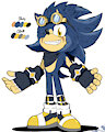 Dash Wachowski T. Hedgehog by blueartsillustration