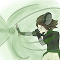 Bronwyn Casts Wind Blast