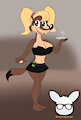 Beatrice as a Waitress by KendraEevee