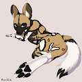 Simple shaded YCH done for Wolf