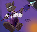 Kleo the Cat COMMISSION by MrPunkMorph