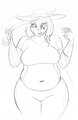 Melissa's Pudgy Belly