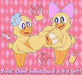 Chiken Headz by SaltyPupcake