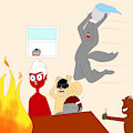 I burn hotdogs