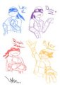 TMNT Sketch by ShadowGirl87