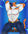 Meowscles Stretch by spr1n9tr4p