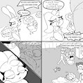 Old bunny comic by MrKrowy