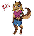 Werewolf Adoptable (Female/OPEN)