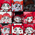 Buncha Circus Baby stuff by PilloTheStar