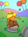 The  Lorax:Pipsqueak  gets  an  spanking!