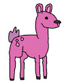 Pinky Malinky Animals: Pink Deer (Pinky Malinky)