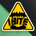 I BITE 4inch sticker