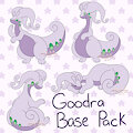 P2U goodra base pack by dandyliondreamer