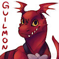 guilmon sketch by BardoEnKrisis