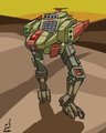 Doodle: Jenner BattleMech by ProjectShadowcat