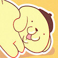 Pompompurin butt tease! :3