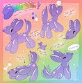 Squeak the Balloon Dog by DazzleDragon