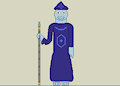 Halloween costumes #4: Lenn as a wizard