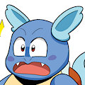 Wartortle Emote - Shocked