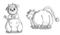 Miltank Doodles