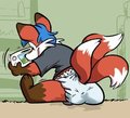 Wii U + Cub Poo (by Oni-Kun)
