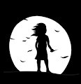 silhouette_moon