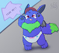 (c) Streamie the spooky one by HangyakuNeko