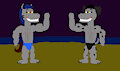 Werewolves Miguel and Sebashton at Beach