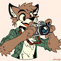 Inktober Day 26: "Camera" by Leonity