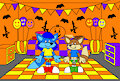 Anthonitecus and Astraligor in the Halloween Party