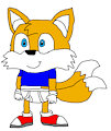 Tails in his Shirt and Underwear by DisneyBlueyFan