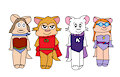 Superheroine Mice
