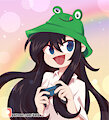 frog hat by NoriNoir