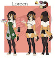 Loreen the barista by Luminapanda