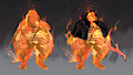 Concept Art For The Fire Berserker 1