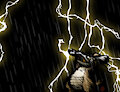 Marowak with Lightning Rod be like by KenayNeko