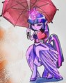 Twilight Sparkle Alicentaur concept art