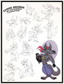 Toony Ref Sheet by LupineAssassin
