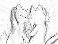 Sketch 273 - Litten & Sprigatito