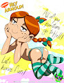 Hey Arnold - Lila - Thigh-High Stockings