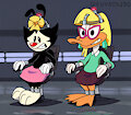 Dot Warner & Shirley The Loon's Nervous Mindreading Test (Comm...)