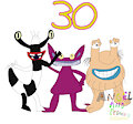 Aaahh!!! Real Monsters 30th Anniversary (Late) by PrincessTheWolf