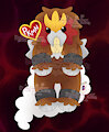 (COM) Beanie Baby Entei by dandyliondreamer