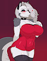 Luna in a dress